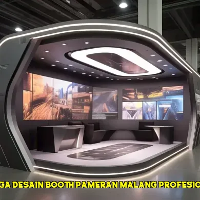 harga desain booth pameran malang profesional